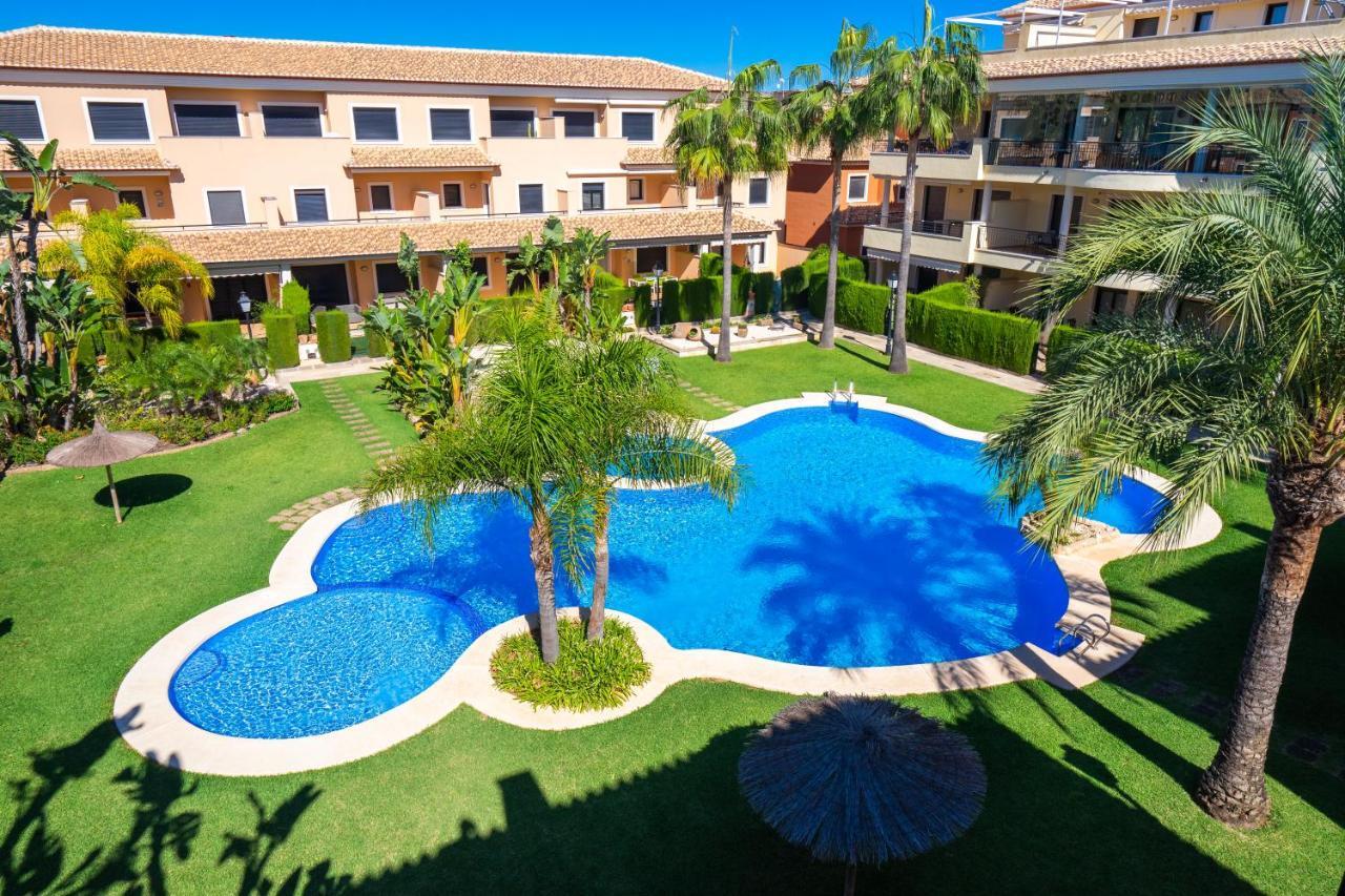 Апартаменты Jardines Del Pla Хавеа Экстерьер фото